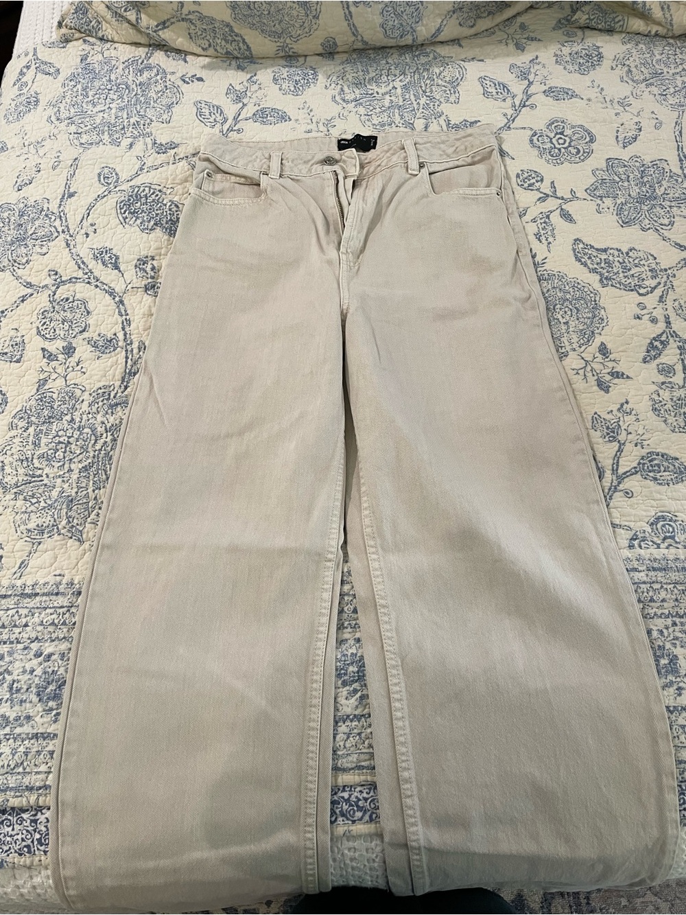 ASOS high rise wide leg tall dad jeans